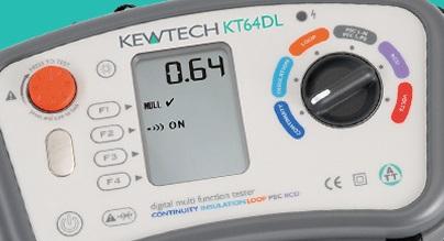 Kewtech Digital 6 in 1 KT64DL MFT